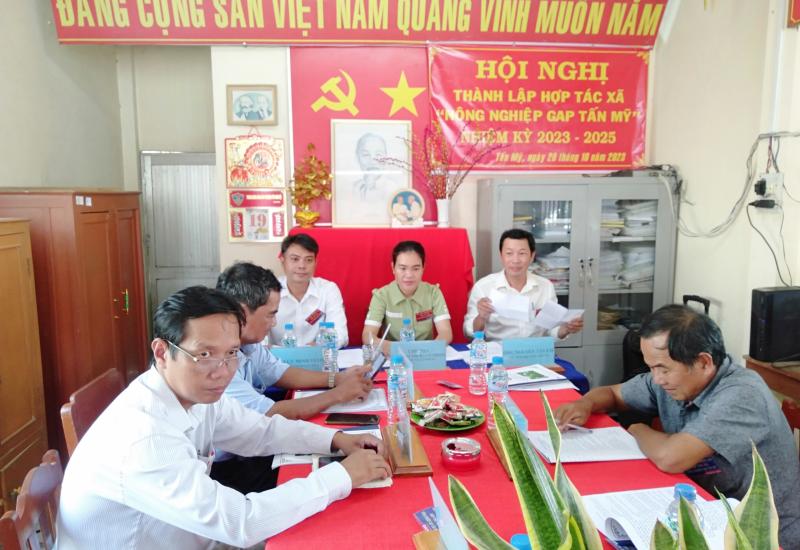 Thành lập hợp tác xã Nông nghiệp GAP 