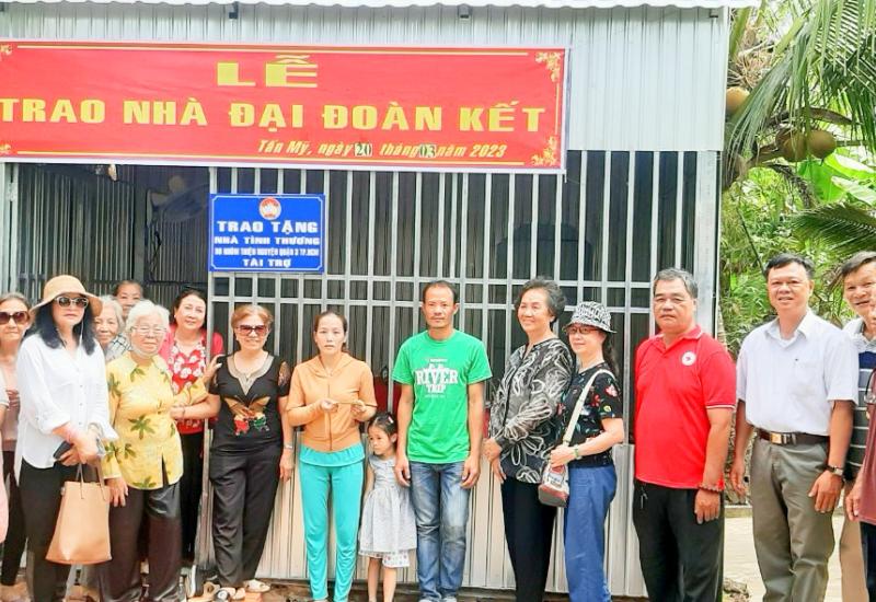 Tấn Mỹ cất 37 căn nhà, xây dựng 03 cầu bê tông 