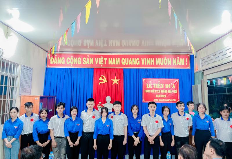 Tấn Mỹ rộn ràng ngày đưa quân 