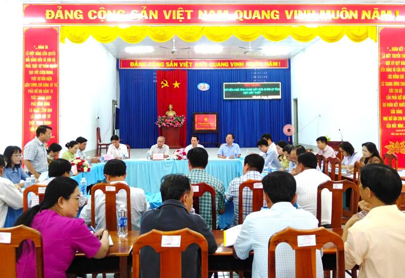 Tỉnh khảo sát di tích lịch sử cấp quốc gia Cột Dây thép 