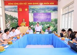 Cù Lao Giêng tiếp và làm việc với Đoàn công tác Cục Hành chính tư pháp - Bộ Tư pháp khảo sát, hướng dẫn triển khai Chương trình hành động quốc gia của Việt Nam về đăng ký và thống kê hộ tịch giai đoạn 2026 – 2030