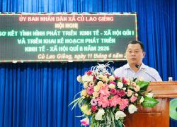 Xã Cù Lao Giêng sơ kết kinh tế - xã hội quí I và phương hướng quí II năm 2026 